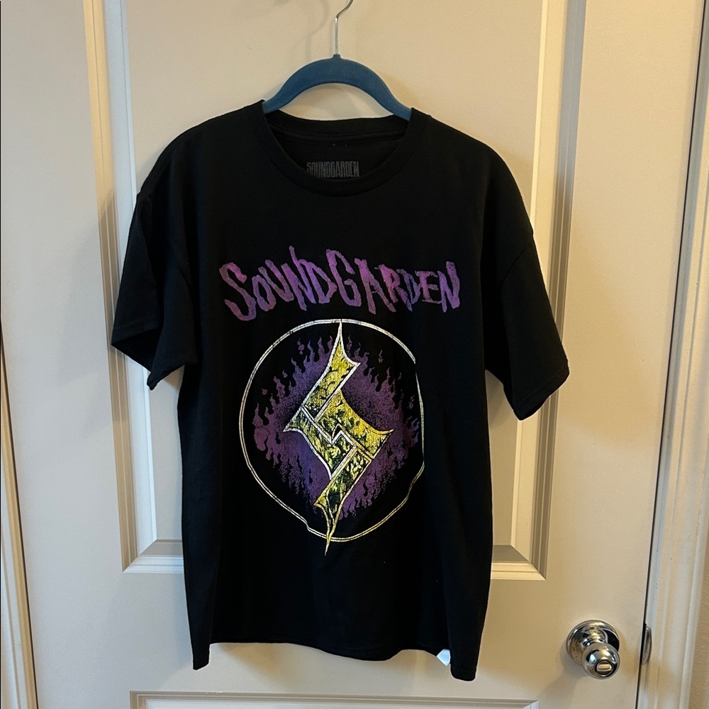 Black Soundgarden Graphic T-Shirt